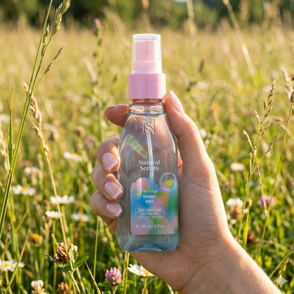 Mini Perfume para Cabello y Cuerpo Shiny Day 90 ml