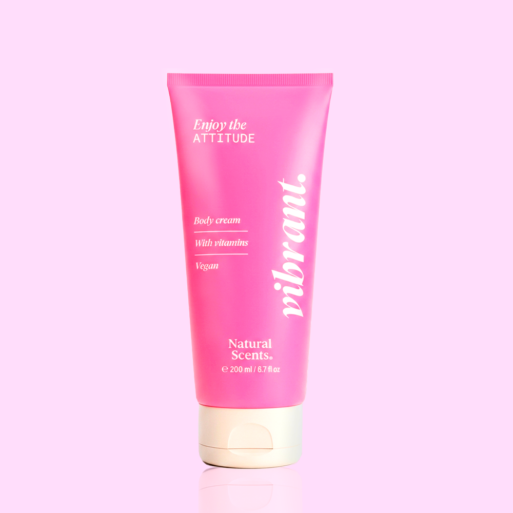 Crema Corporal con Vitaminas Vibrant  200 ml