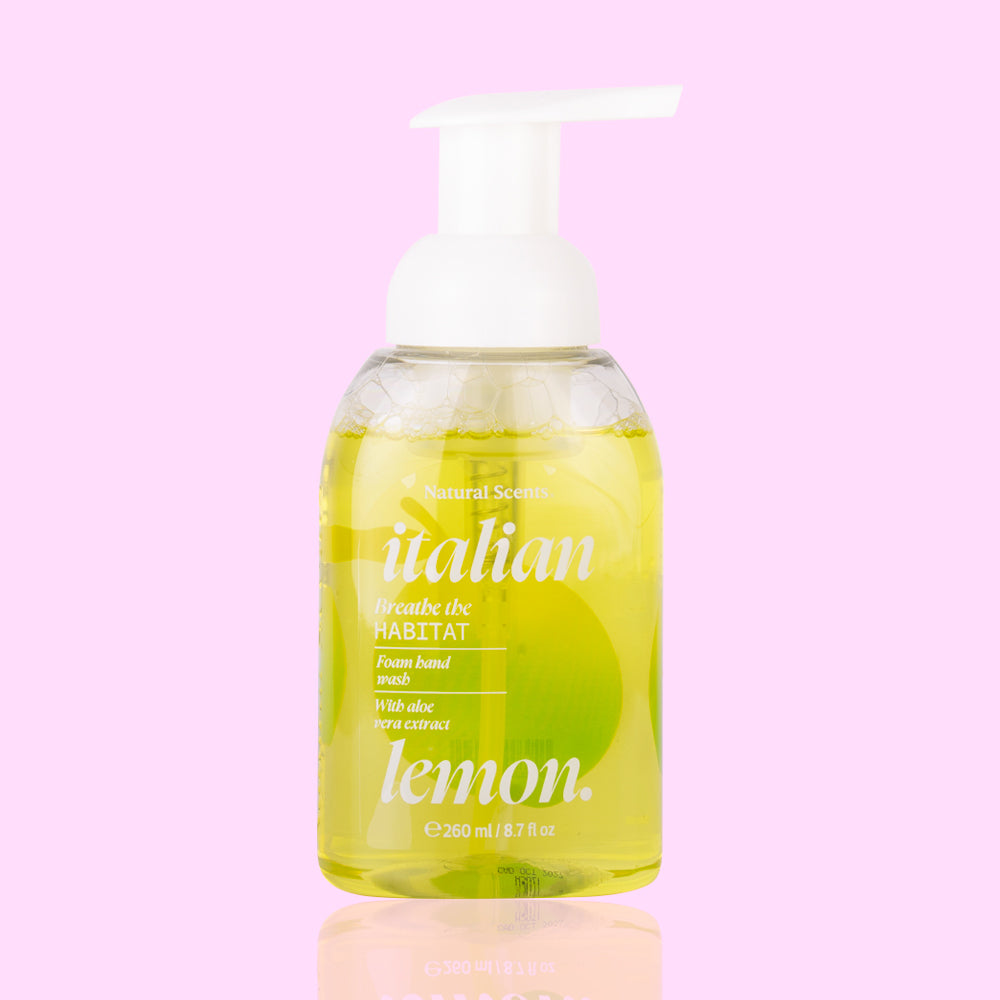 Jabón para manos en espuma Italian Lemon Habitat 260 ml