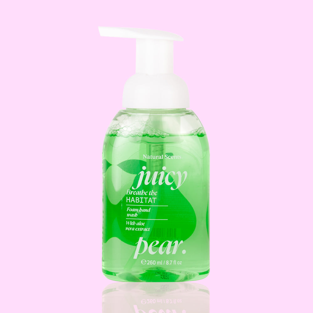 Jabón para manos en espuma Juicy Pear Habitat 260 ml