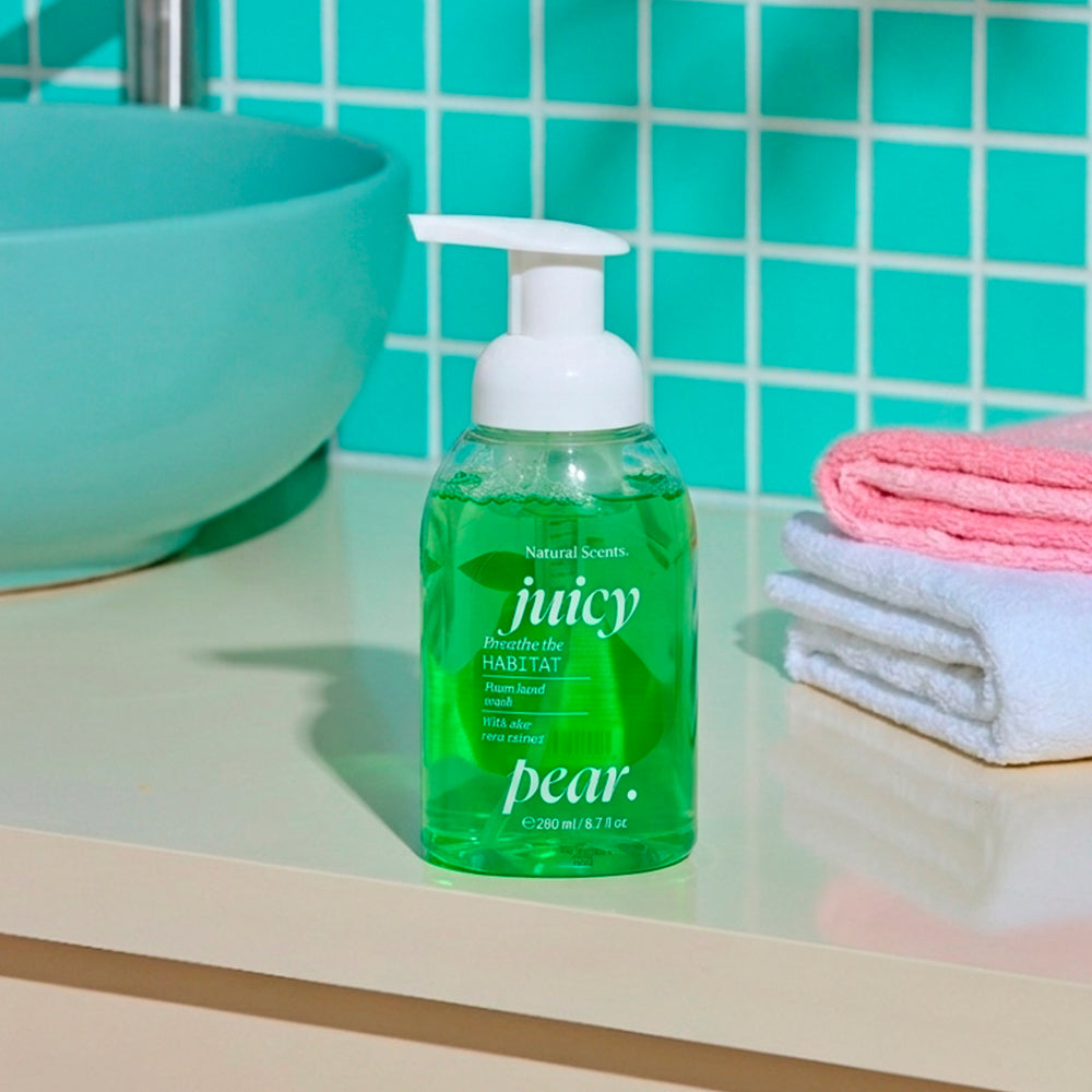 Jabón para manos en espuma Juicy Pear Habitat 260 ml