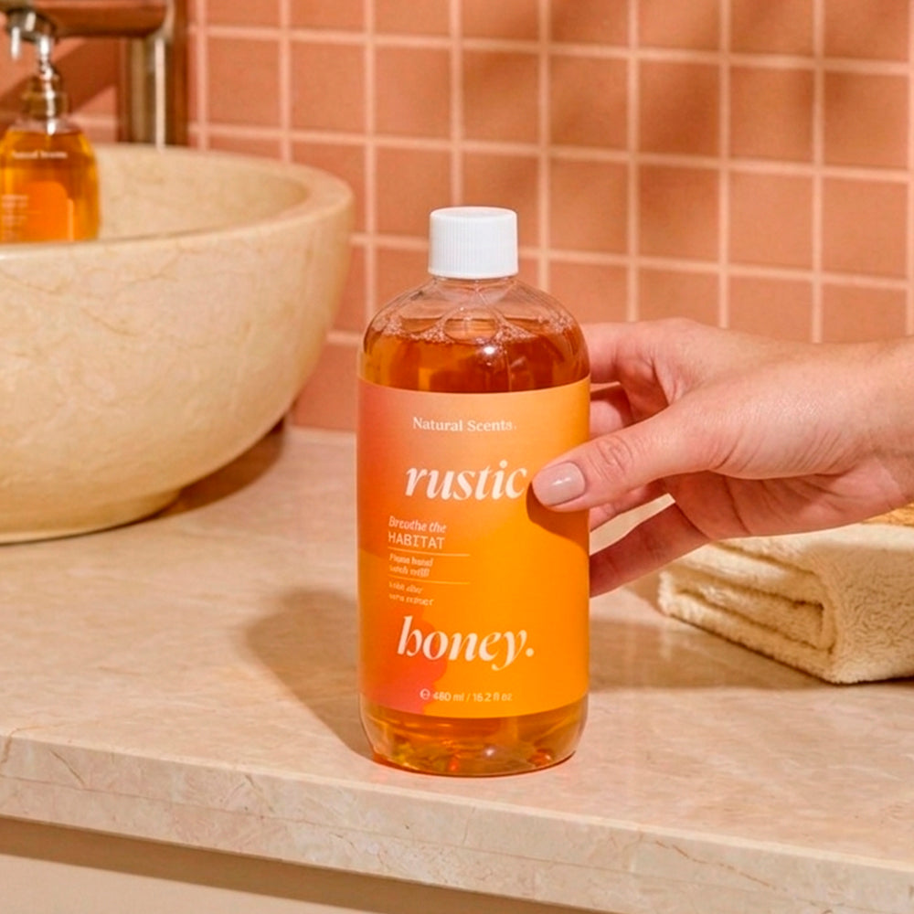 Refill para jabón en espuma Rustic Honey Hábitat 480 ml