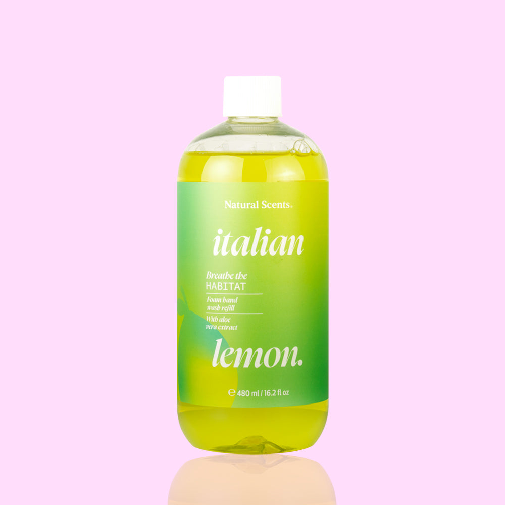 Refill para jabón en espuma Italian Lemon Hábitat 480 ml