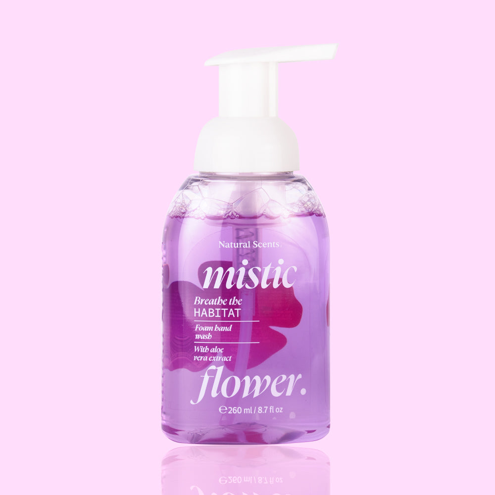 Jabón para manos en espuma Mistic Flower Habitat 260 ml