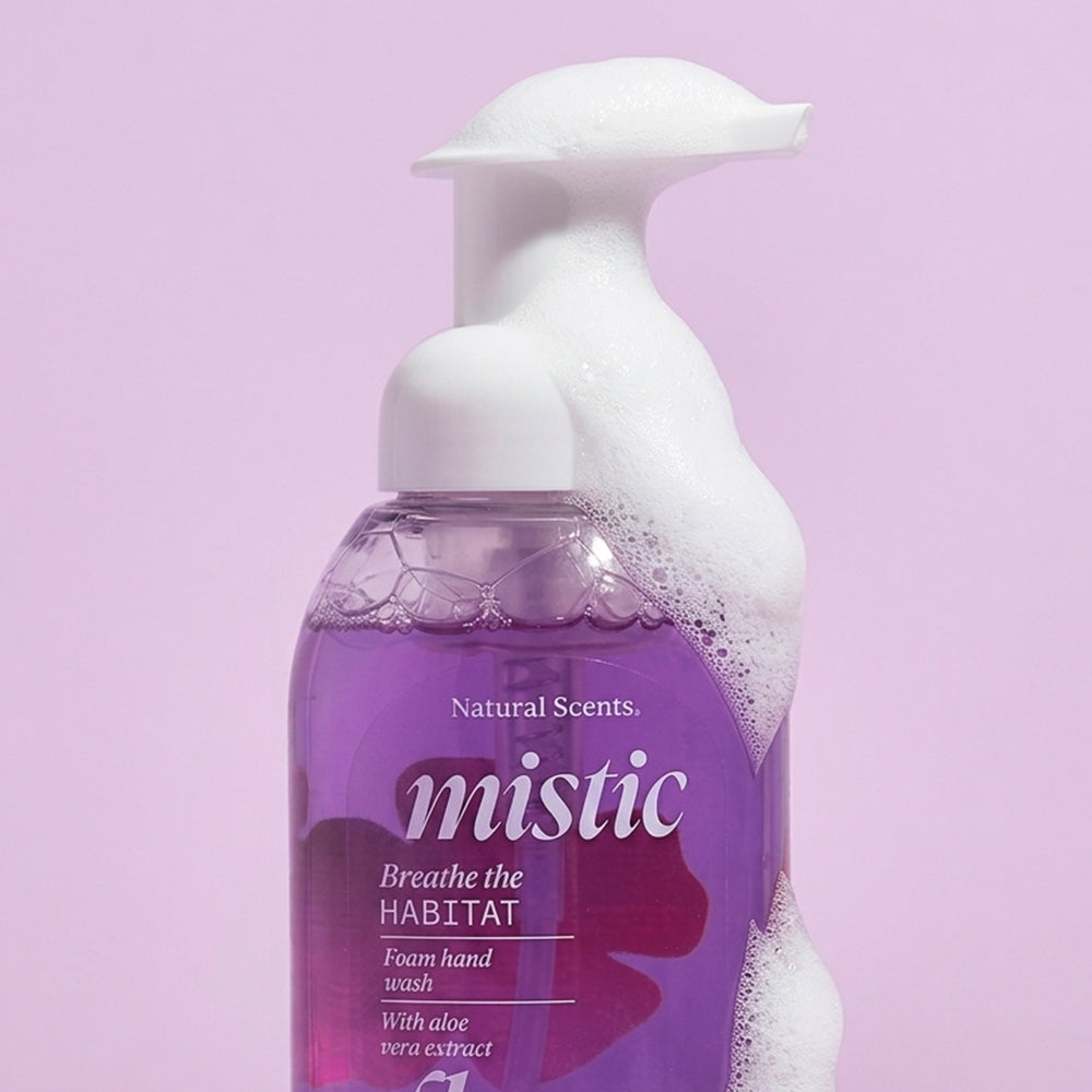 Jabón para manos en espuma Mistic Flower Habitat 260 ml