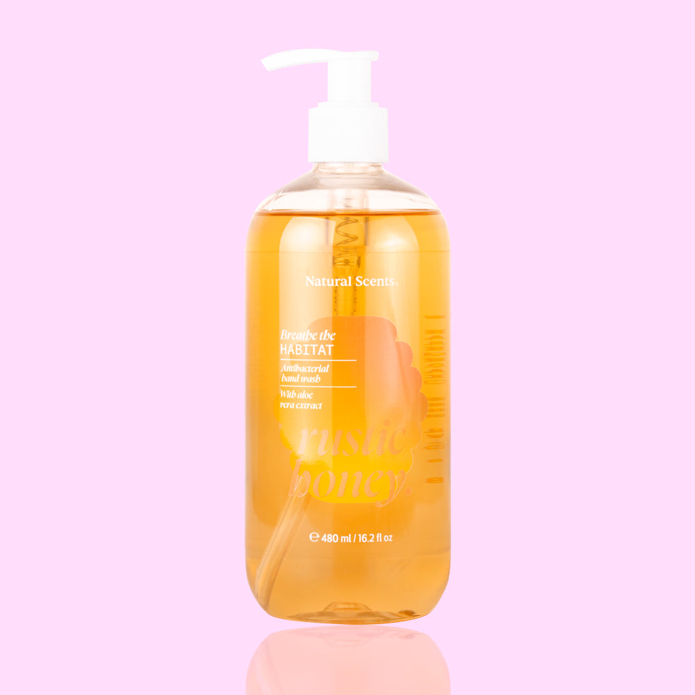 Jabón para manos antibacterial Rustic Honey Hábitat 480 ml
