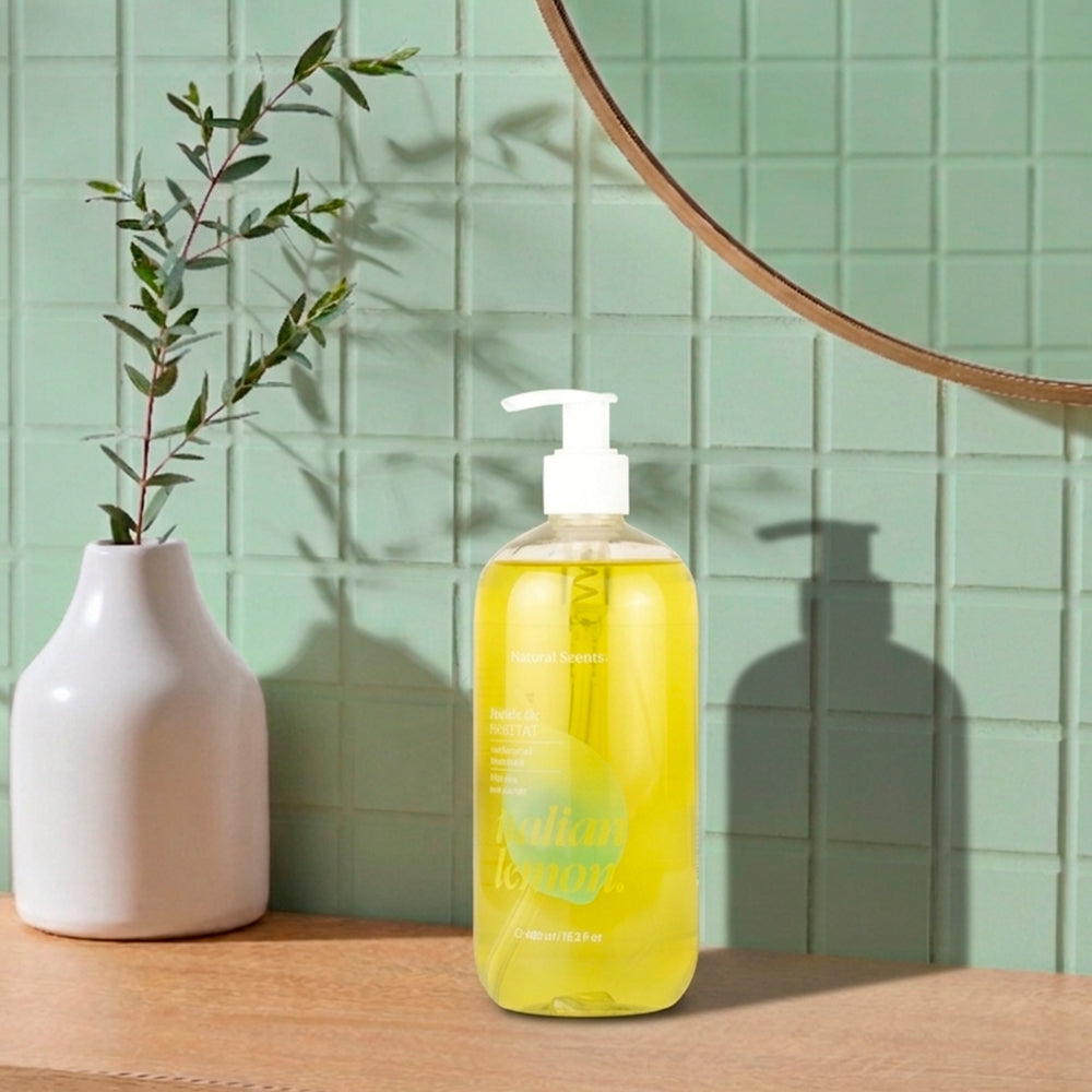 Jabón para manos antibacterial Italian Lemon Hábitat 480 ml