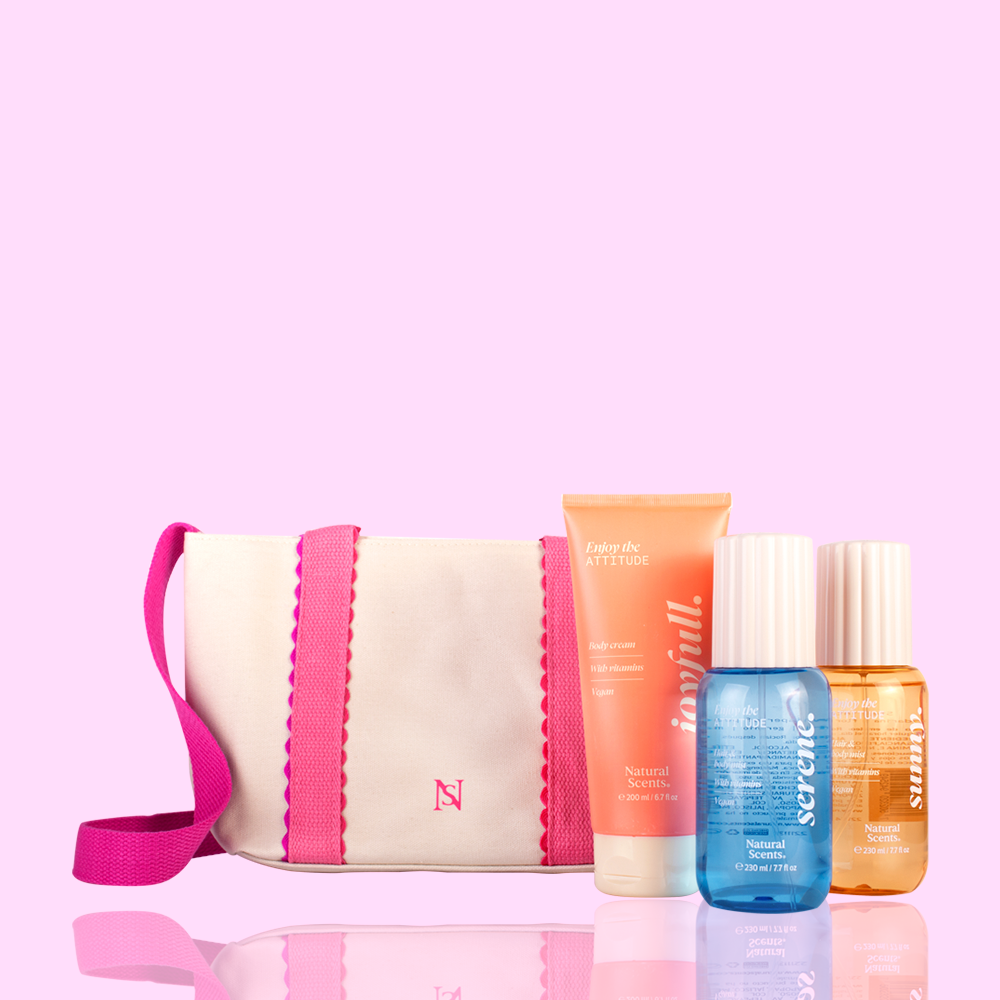 Set de Regalo Bolsa Rosa Attitude