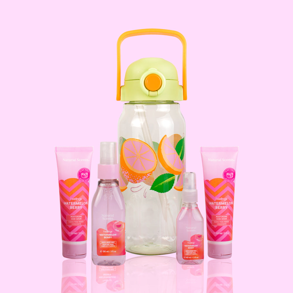 Set de Regalo bote Litro Watermelon Berry Feelings