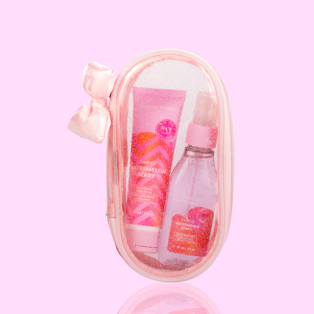 Set de Regalo Mini Cosmetiquera Watermelon Berry Feelings