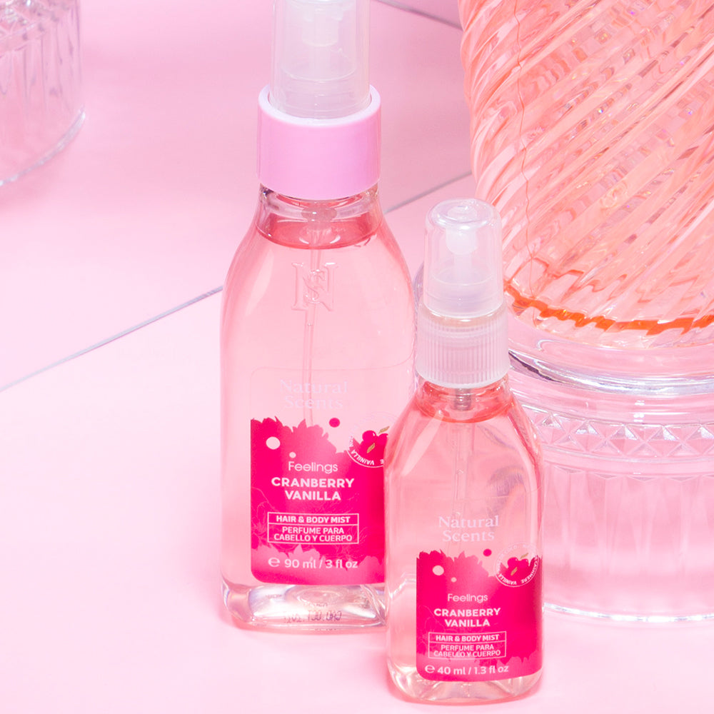 Set de Regalo Cosmetiquera chica Cranberry Vanilla Feelings