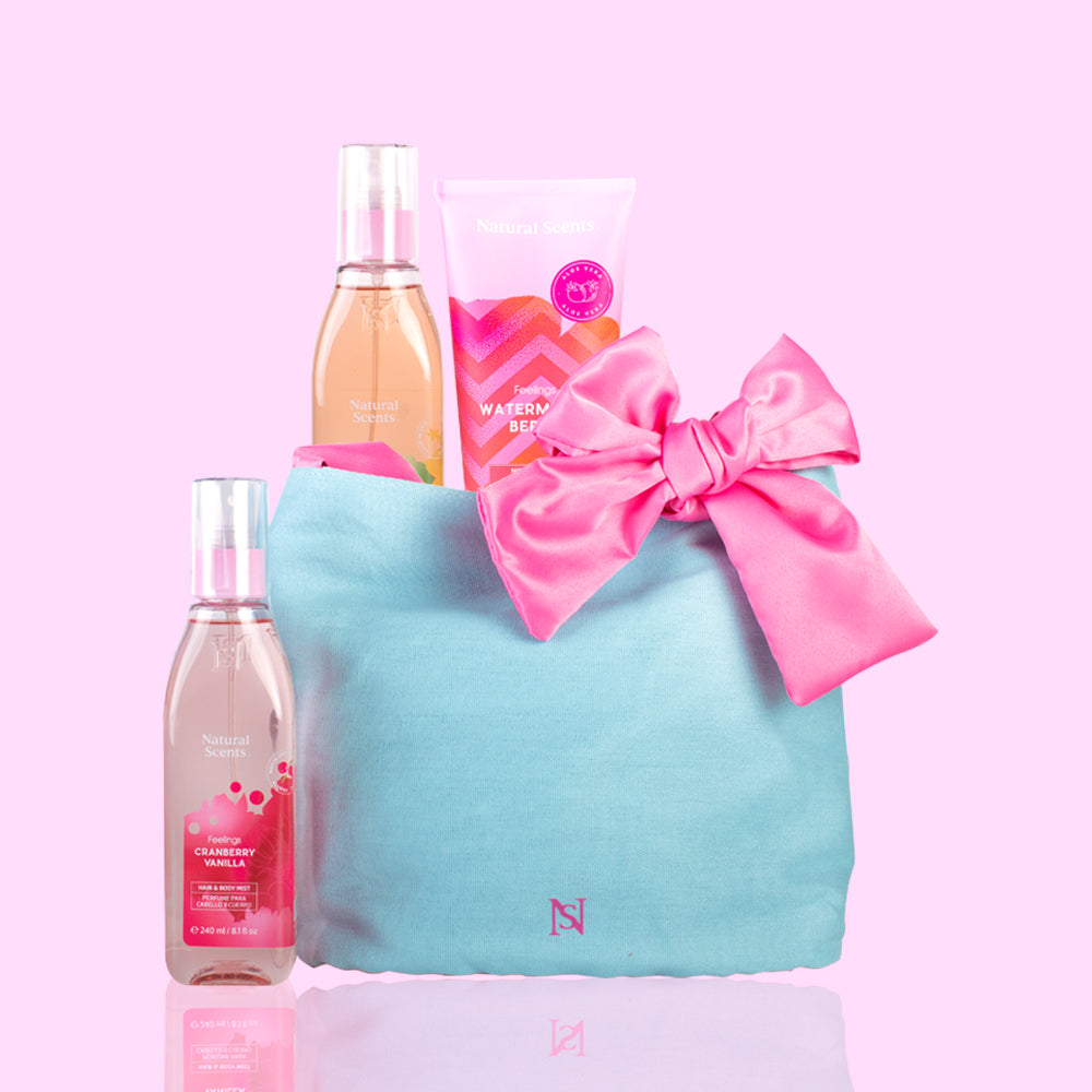 Set de Regalo Bolsa Rosa Feelings