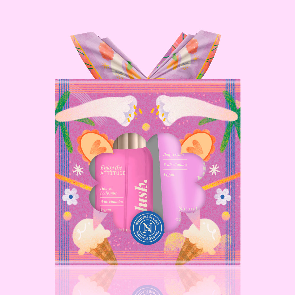 Set Duo Box Perfume y Crema Lush Attitude