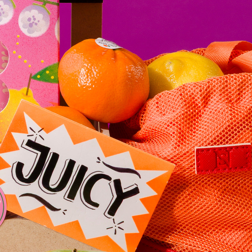 Set de Regalo Cosmetiquera mediana Joyfull y Sunny Attitude