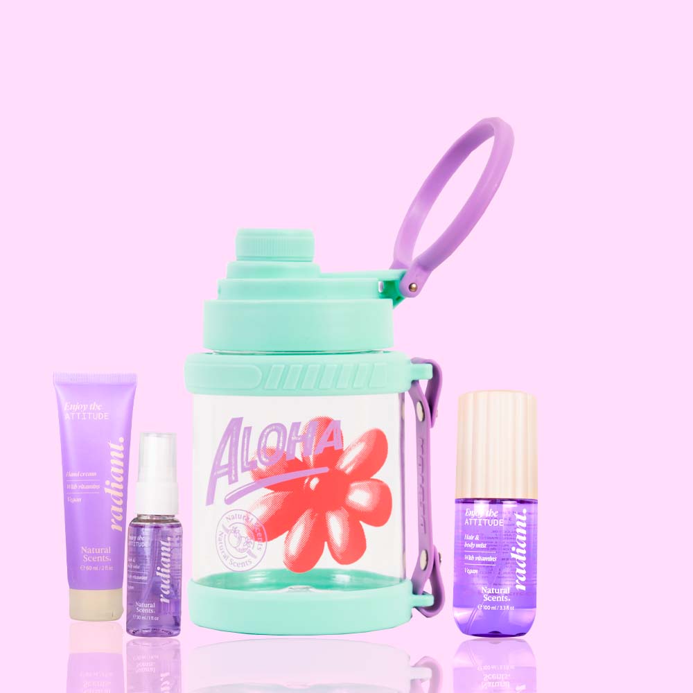 Set de Regalo Bote Mediano Radiant Attitude